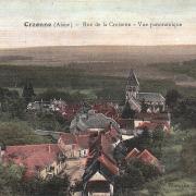 Craonne (Aisne) CPA vue générale depuis la croisette