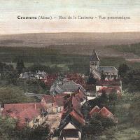 Craonne (Aisne) CPA vue générale depuis la croisette