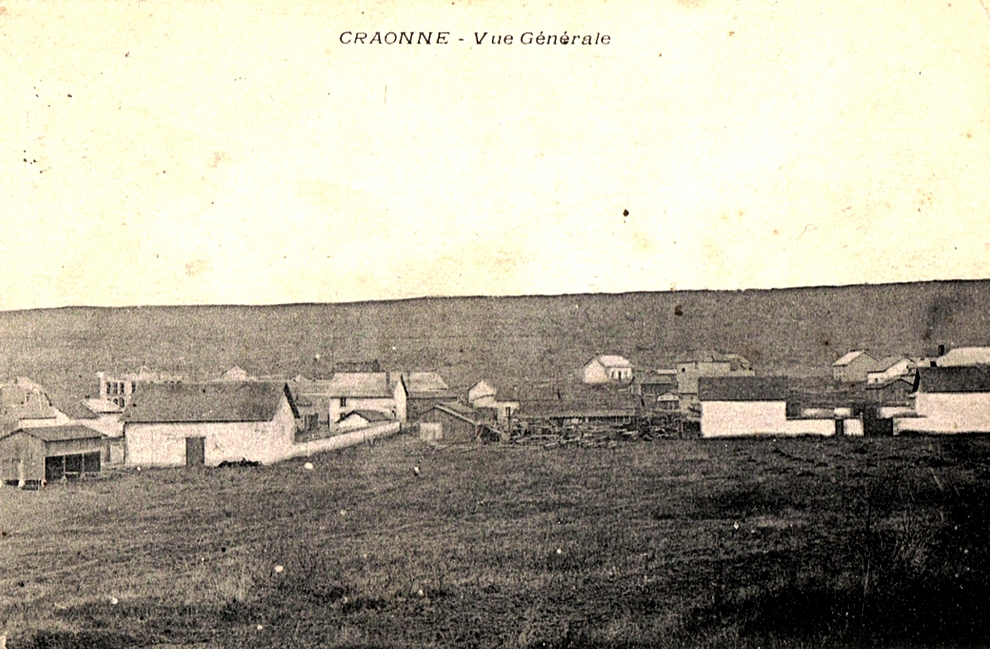 Craonne (Aisne) CPA vue générale avant 1914