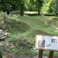 Craonne (Aisne) Emplacement de l'ancienne église
