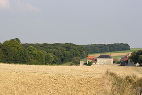 Craonne (Aisne) La ferme Hurtebise