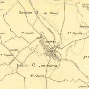 Craonne (Aisne) Plans cadastre 1826