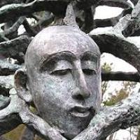 Craonne (Aisne) Statue Haïm Kern détail