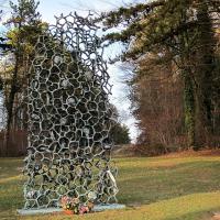 Craonne (Aisne) Statue Haïm Kern plateau de Californie