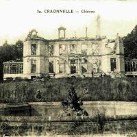 Craonnelle (Aisne) CPA château en ruines