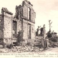 Craonnelle (Aisne) CPA château en ruines