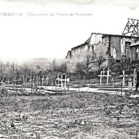Craonnelle (Aisne) CPA cimetière du poste de secours