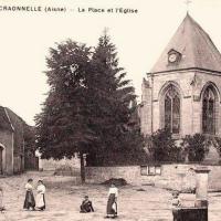 Craonnelle (Aisne) CPA église Sainte Benoite