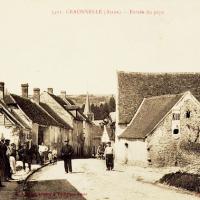 Craonnelle (Aisne) CPA entrée du village