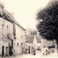 Craonnelle (Aisne) CPA grande rue