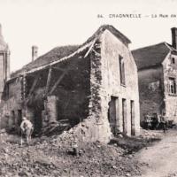 Craonnelle (Aisne) CPA la rue de Craonne