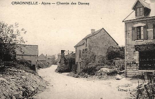 Craonnelle (Aisne) CPA le village