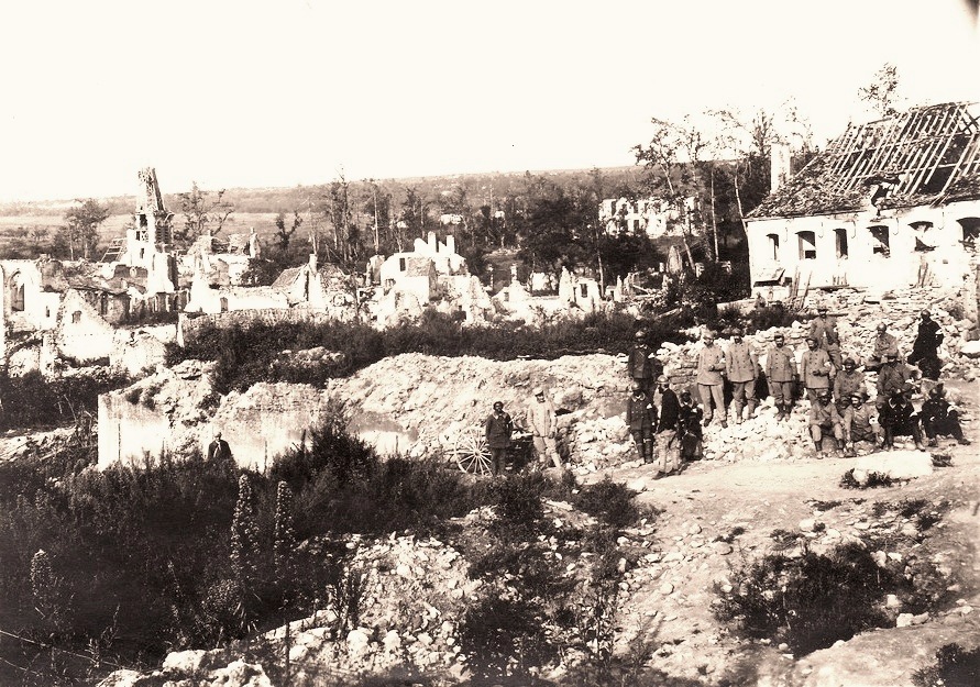 Craonnelle (Aisne) CPA le village