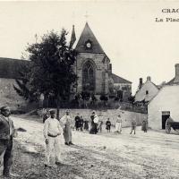 Craonnelle (Aisne) CPA place et église