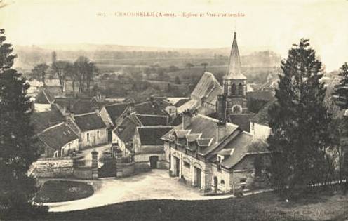 Craonnelle (Aisne) CPA vue générale avant 1914