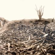 Craonnelle (Aisne) CPA vue générale 1918