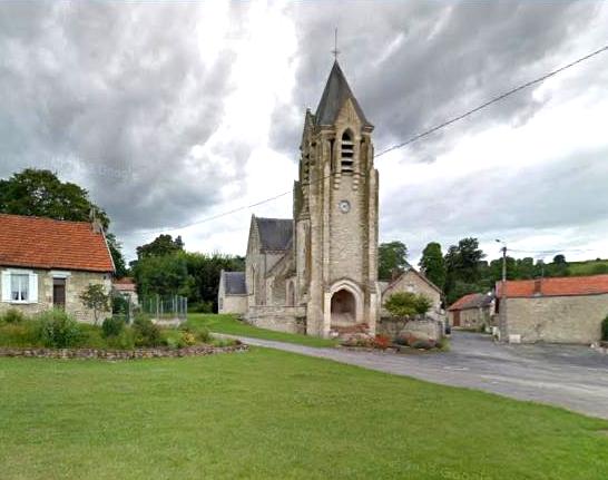 Craonnelle (Aisne) Eglise Sainte-Benoite