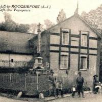 Crasville la rocquefort seine maritime le cafe cpa