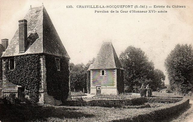 Crasville la rocquefort seine maritime le chateau cpa