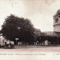 Cravant (89) La Porte d'Orléans CPA