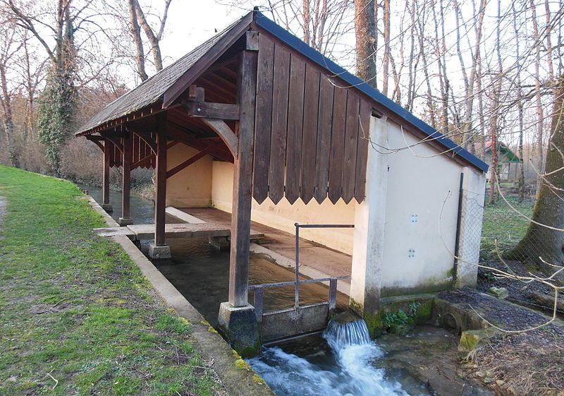 Cravant (89) Le lavoir du Cul d'Oison