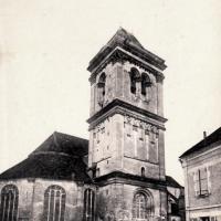 Cravant (Yonne) L'église Saint-Pierre et Saint-Paul CPA