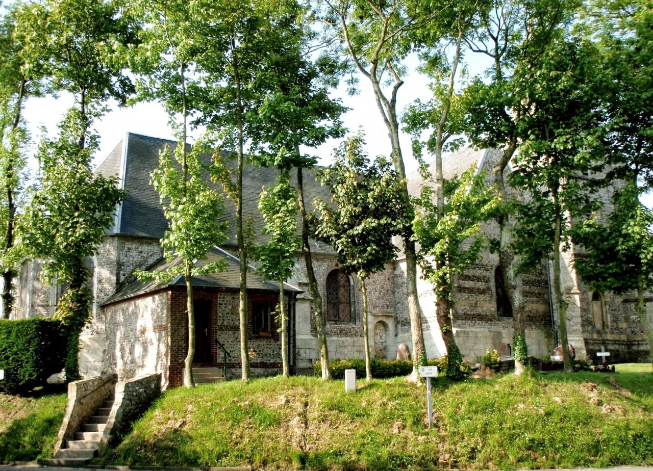 Criquebeuf-en-Caux (Seine Maritime) Eglise Saint Martin