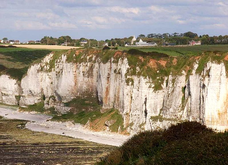 Criquebeuf-en-Caux (Seine Maritime) Falaises