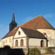 Crucey-Villages (28) L'église Saint-Aignan