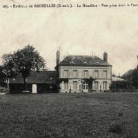 La Houdière, le château CPA