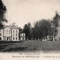 Vitray-sous-Brézolles, le château de la Choltière CPA