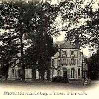 Vitray-sous-Brézolles, le château de La Choltière CPA