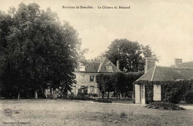 Crucey-Villages (28) Vitray-sous-Brézolles, le château du Boissard CPA