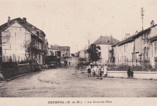 Crusnes 54 la grande rue cpa