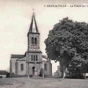 Crux-la-Ville (Nièvre) L'église Saint-Nazaire CPA