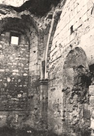 Cuissy-et-Gény (Aisne) CPA Abbaye des Prémontrés chapelle portion