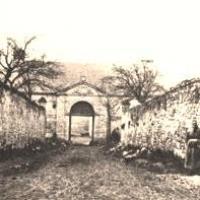 Cuissy-et-Gény (Aisne) CPA Abbaye des Prémontrés entrée avant 1914