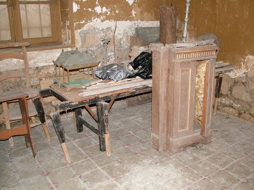Cuissy-et-Gény (Aisne) CPA Abbaye (meubles)