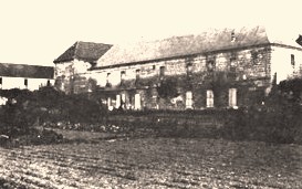 Cuissy-et-Gény (Aisne) CPA Abbaye serres et bergerie en 1976