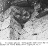 Cuissy-et-Gény (Aisne) CPA Abbaye vestige de l'échauguette