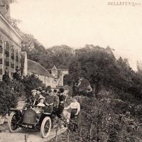 Cuissy-et-Gény (Aisne) CPA Château de Bellevue en 1910