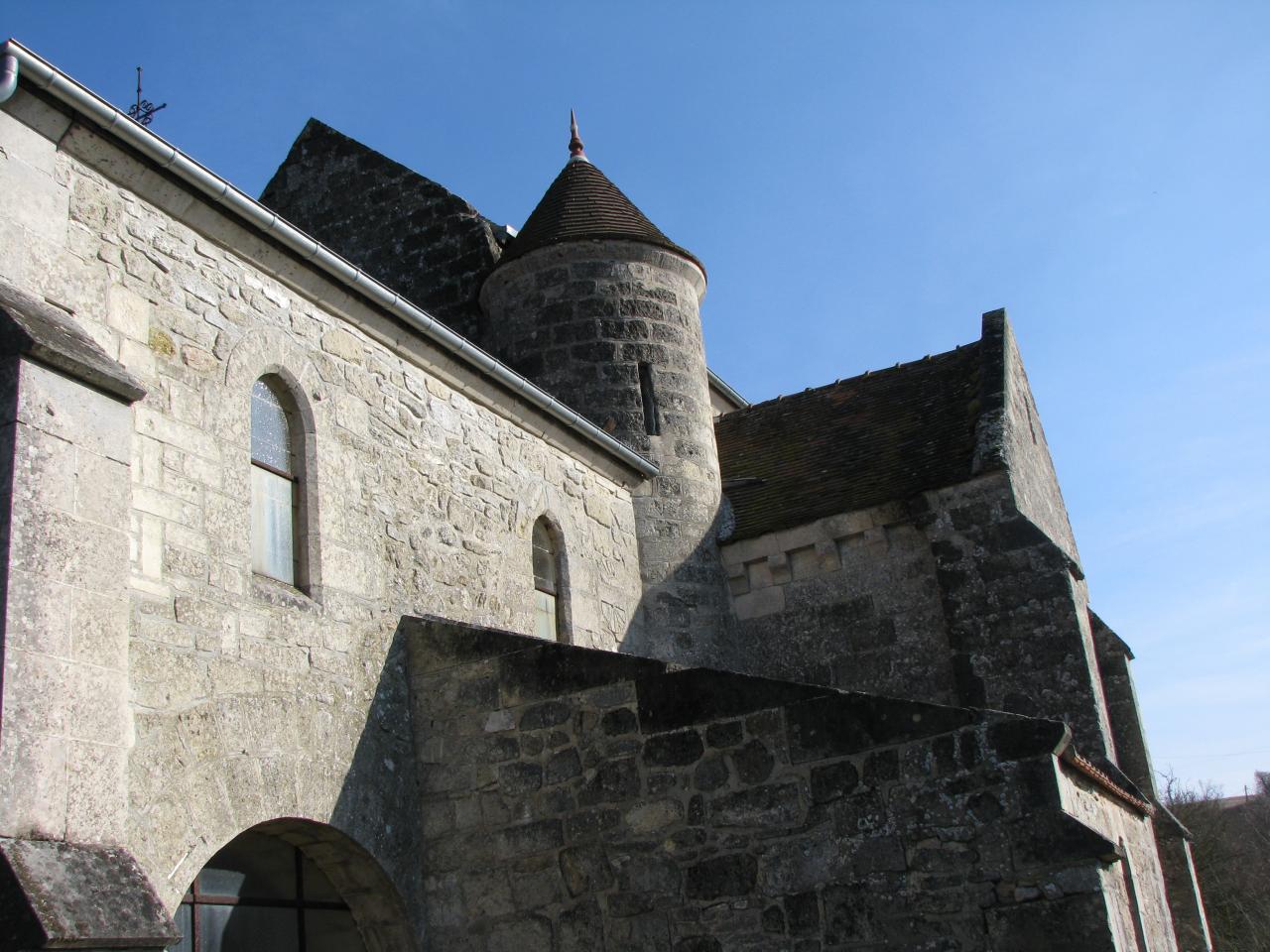 Cuissy-et-Gény (Aisne) Eglise Saint Pierre en 2009