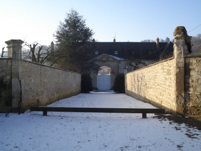 Cuissy-et-Gény (Aisne) ferme de Cuissy (ancienne abbaye)