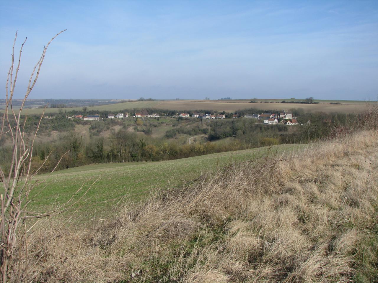 Cuissy-et-Gény (Aisne) vue sur le village5 en 2009