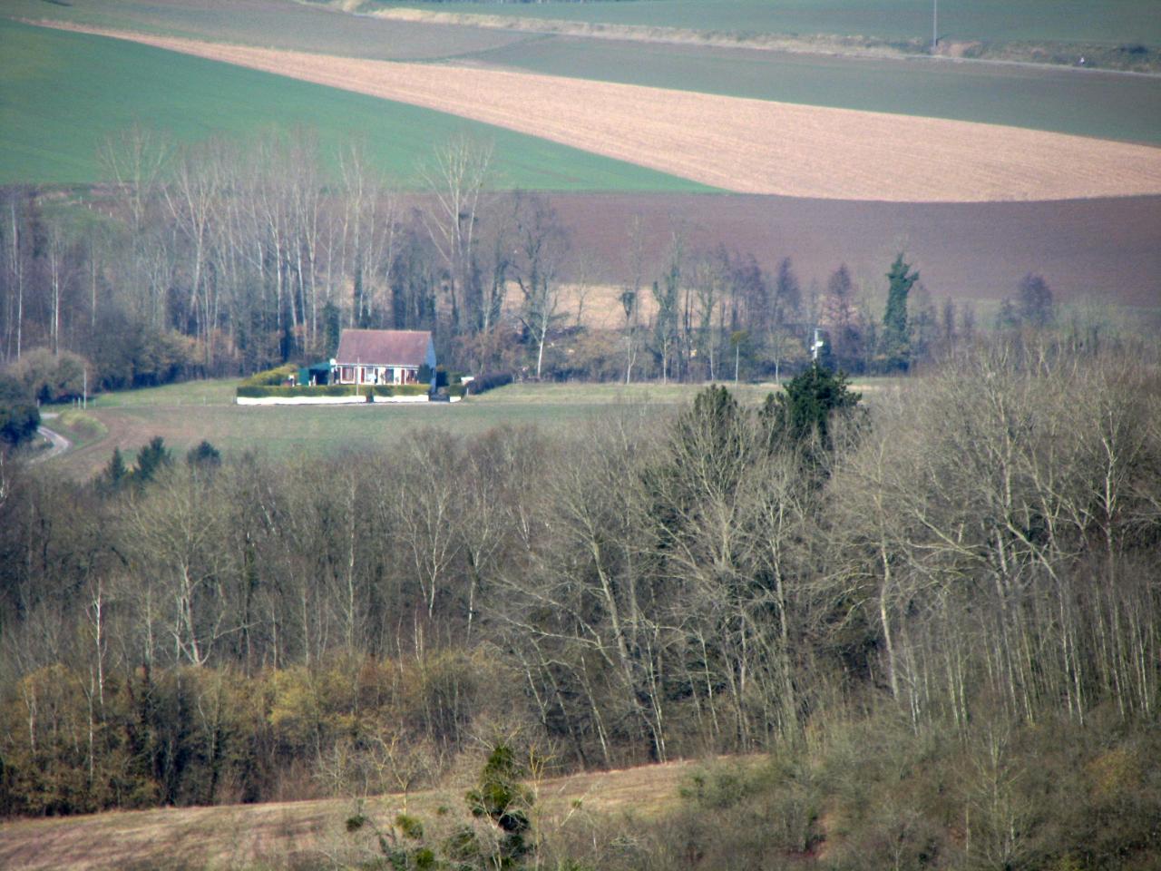 Cuissy-et-Gény (Aisne) Vue générale en 2009