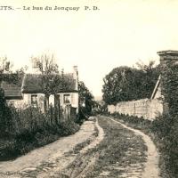 Cuts oise cpa le bas du jonquay