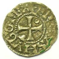 Denier de Beauvais sous Hugues Capet