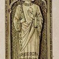 Dessin du tombeau de Charles II dit le Chauve