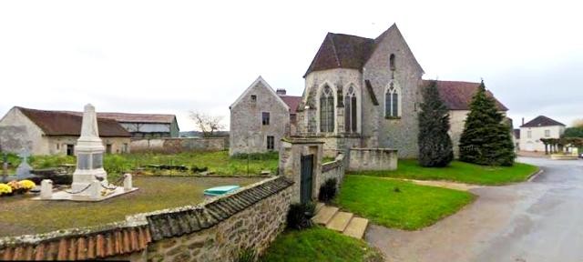 Dhuys et morin en brie 02 artonges l eglise et le monument aux morts