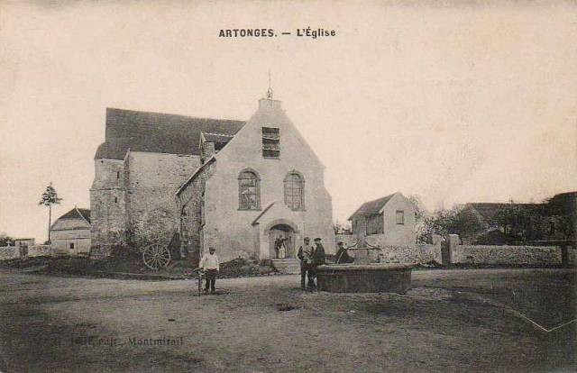 Dhuys et morin en brie 02 artonges l eglise saint pierre cpa